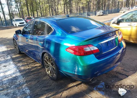 2011 Infiniti M37 z USA, uszkodzony, nr VIN JN1BY1AP1BM324995